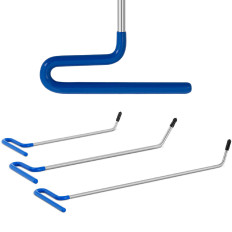 Kit de réparation PDR pour enlever les bosses de carrosserie, 3 barres.
