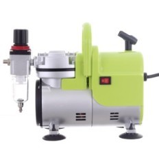 Silent Compressor + AS18 Aerograph Holder + filter