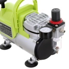 Tiho kompresor + AS18 AEROGRAGES HALDER + Filter