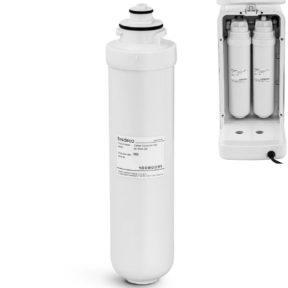 Composite carbon filter for water distributor PP and CTO filter 9-12 months Composite carbon filter for water distributor PP and CTO filter 9-12 months