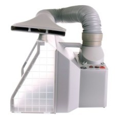 Modellering Paint Cabin Portable 55cm til Aerograph Maleri Ekstraktion