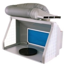 Modeling paint cabin Portable 55cm to aerograph painting extraction