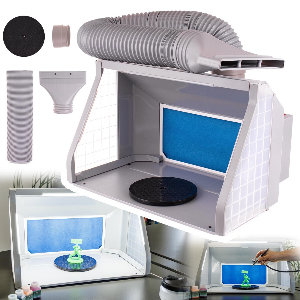 Modelling Paint Cabin Tragbare Anpassung 55cm Aerograph Malerei