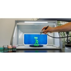 Modelling Paint Cabin Regolazione portatile 55cm Pittura aerografata