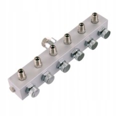 Aerograph Air Distribuidor 1/8 1/4 Strip 6x