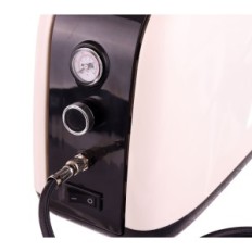 Silent modeliavimo kompresorius HS-386 automatinio stabdymo ventiliatoriaus filtro aerografas 0,3 mm