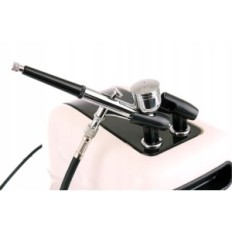 Silent Modellierung Kompressor HS-386 Auto Stop Fan Filter Aerograph 0.3mm