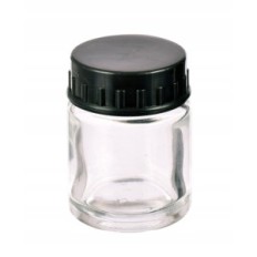 Glass paint container BD-01 for a 9mm3 modeling aerograph