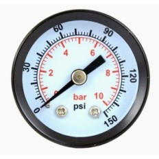 Manometer KOM.40mm0-10b1/4"Y40-2