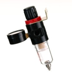 Reduktor de filtro de orvorador 1/8 "para um compressor de pulverização com manômetro