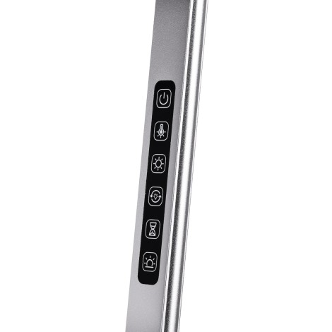 LED λάμπα θεραπείας Yoga 22W ασημί — κοντινοί χειρισμοί