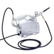 Aerografische compressor AS16 + Aerograph Double Action HS-30-Aerograph