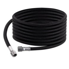 Slang HS-B3-1 1,8m 1 / 8-1 / 8 "Svart för AirBrops