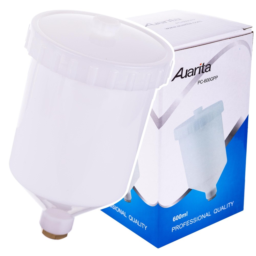 Tank lacquer 600ml paint gun cup auarita original