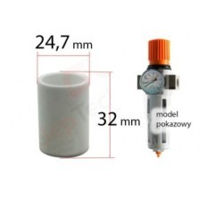 Inserir para o filtro de ar YQF4000 1/2 5um branco