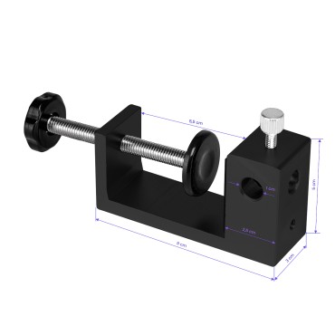 Yoga behandlingslampe sort