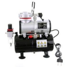 Kompressor med en Aerographic Aerograph AS-189