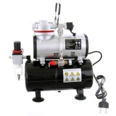 Kompressor med en Aerographic Aerograph AS-189