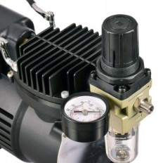 Hatékony Silent Compressor AS- 320 az aerográf dupla ventilátor Auto Stop