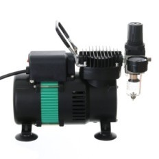 Compressore EFFICIENTE tranquillo AS-320 per Aerograph Dual Auto Stop Fan