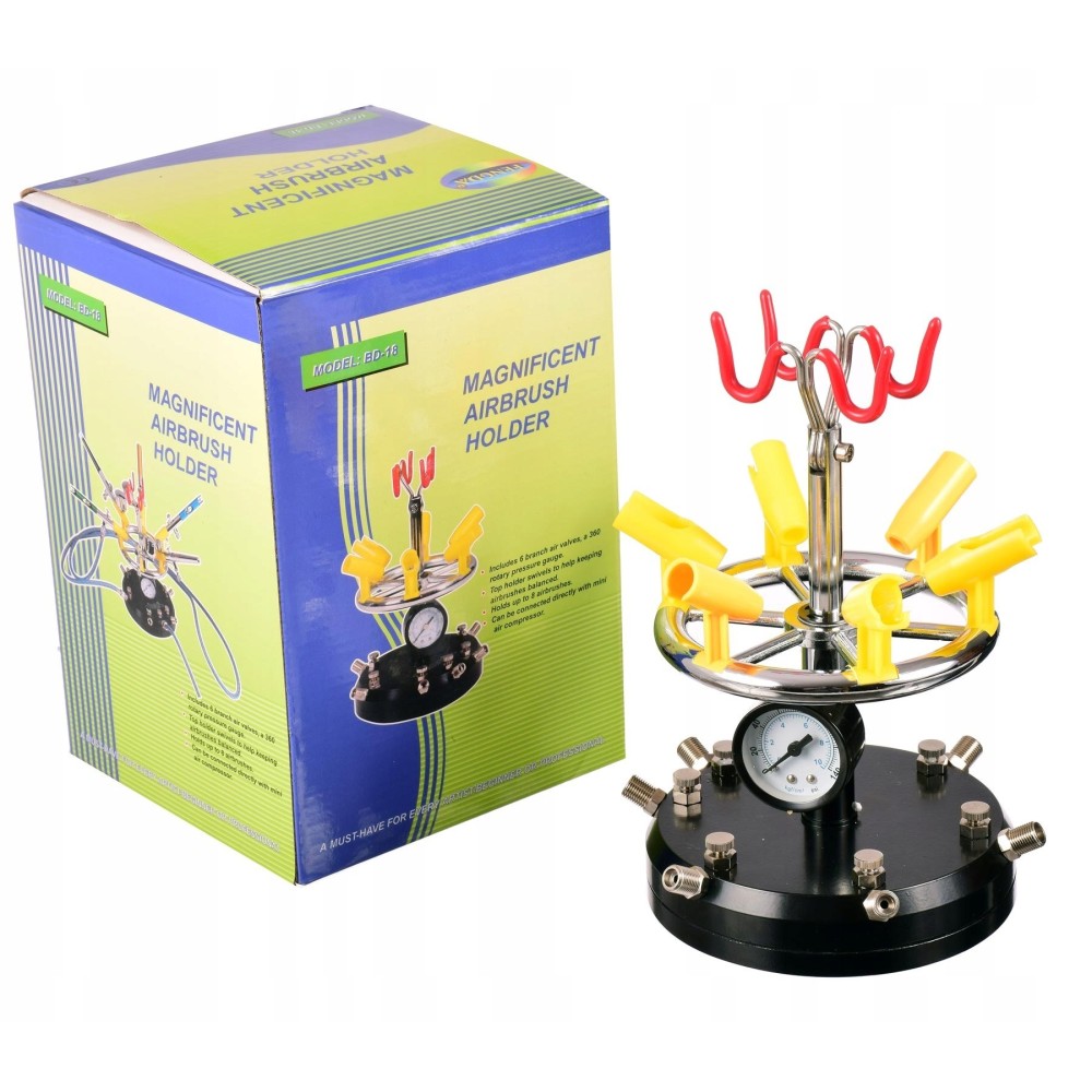 Aerographic Aerographic Rack Distributor Reduktor Model Stand Manometer