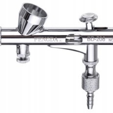 Modelagem precisa Aerógrafo Fengda 0.3 Double Action BD208 3 Regulamentos