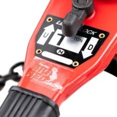 Manuāla ķēdes ķēdes vinča 1000 kg ķēdes pacēlājs 1t