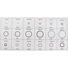 Um conjunto de O-ring 225cz.sk2403