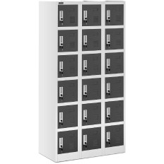 Scraper wardrobe with social lockers Metal for locker room 18 keyboard