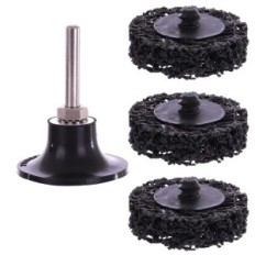 SET SP-52 4CZ. 50 mm diskai neaustiniai audiniai dažams ir rūdžiui pašalinti