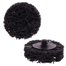 Disque abrasif 50mm Feutre à panneau non tissé Mandrelle 6mm de moulin