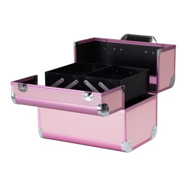 Mala Cosmética Rosa 40 — vista frontal