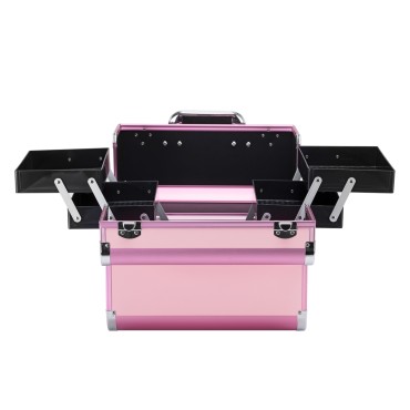 Cosmetic case pink 40 - Professionell kosmetikväska — framsida
