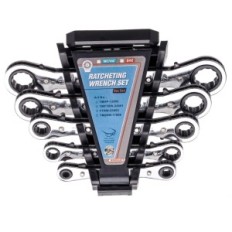 Laukun avain asetettu Rattle-avaimilla 6-21mm Kaksipuolinen 5kpl