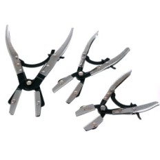 Jarrukapelin kiinnitys 3PCS metalli lukko