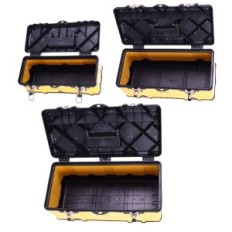 3x Toolbox Metal-plastic kit