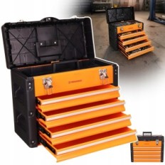 Szerszámok Doboz Eszközök 4x Fém Drawer 50cm Locker