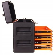 Cassetta degli attrezzi Mobile strumento 4X Cassetto in metallo Cassetto 50cm Latch