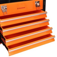 Cassetta degli attrezzi Mobile strumento 4X Cassetto in metallo Cassetto 50cm Latch