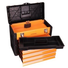 Instrumentu kaste. Instrumentu skapis 4x metāla atvilktne 50cm fiksators