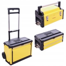 Toolbox. Workshop-trolley. 3 segmenten. Kast. Geval. Lade