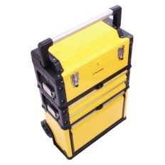 Toolbox. Workshop-trolley. 3 segmenten. Kast. Geval. Lade