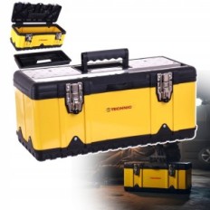 Caixa de ferramentas 46 cm 15L Aço + ABS Castelos Teste Universal