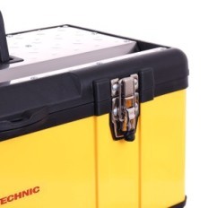 Værktøjskasse 39 cm 7L stål + abs med universelle låse