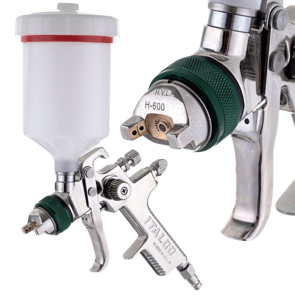 Italco Hvlp Picnic Gun ugello 1.8mm Serbatoio 600ml