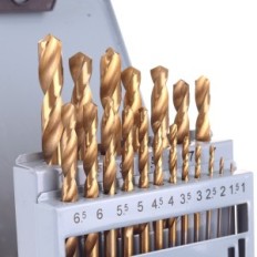 DR19 drill for metal HSS set 19el 1-10mm (titanium) cassette