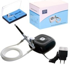 Kompressori aerograafide modelleerimine kosmeetika auto 3-stop. Rõhu reguleerimine