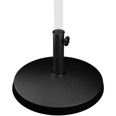 Base de support avec poids pour parasol de jardin diamètre 45 cm 12 kg