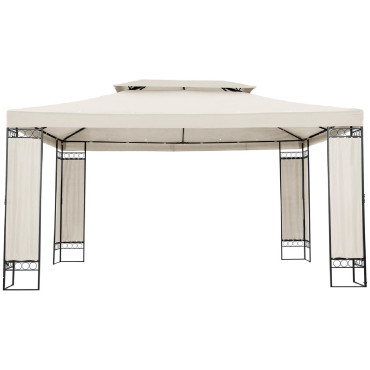 Puutarha Paviljonki Altana Folding teltta 3 x 4 x 2,6 m kerma