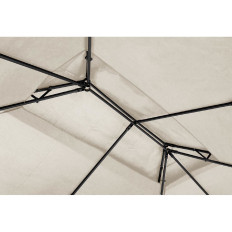 Zahradní pavilon Altana Skládací stan 3 x 4 x 2,6 m smetana